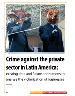 Crime against the private sector in Latin America
