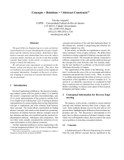 Concepts + Relations = &ldquo;Abstract Constructs&rdquo;