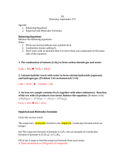Worksheet 6 Answers