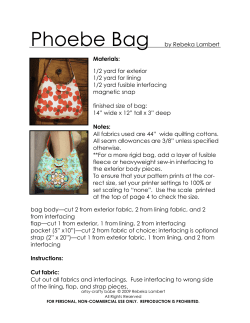 Phoebe Bag - Artsy Crafty Babe