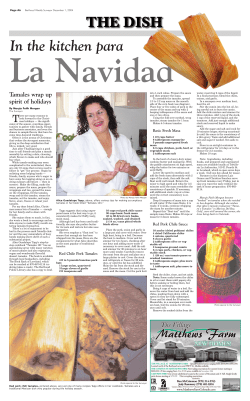 In the Kitchen par la Navidad - Maryjo Faith Morgan, Freelance Writer