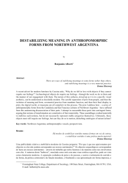 destabilizing meaning in anthropomorphic forms from northwest