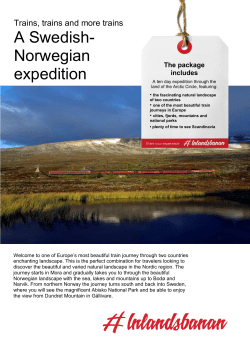 A Swedish- Norwegian expedition