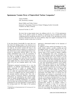 Spontaneous vacuum decay of supercritical nuclear composites