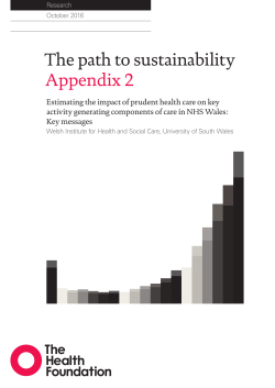 Appendix 2 - The Health Foundation