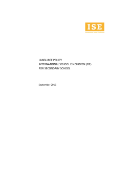 Language Policy