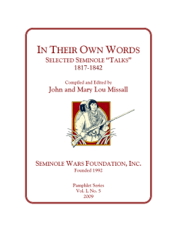 - Seminole Wars Foundation
