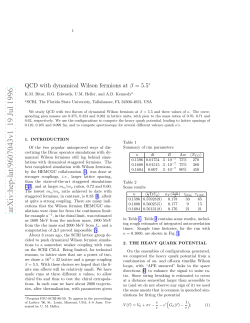 QCD with dynamical Wilson fermions at $\ beta= 5.5$