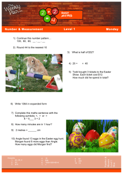 Number Level 1 - Wainui School