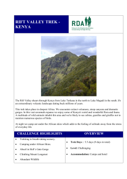 RDA Kenya Rift Valley