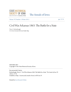 Civil War Arkansas 1863: The Battle for a State