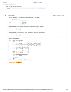 3/21/2015 Assignment Previewer http://www.webassign.net