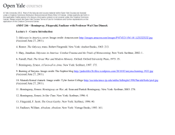 Credit List  - Open Yale Courses