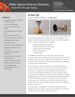 ECAM-C50 - Malin Space Science Systems