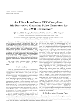 An Ultra Low-Power FCC-Compliant 5th