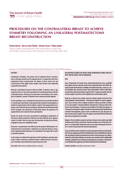 Full Text  - Journal of Breast Health