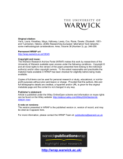 - Warwick WRAP