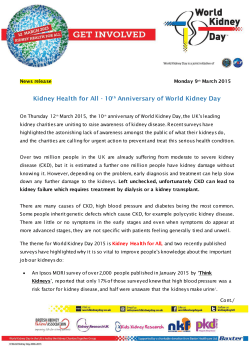 Kidney Health for All