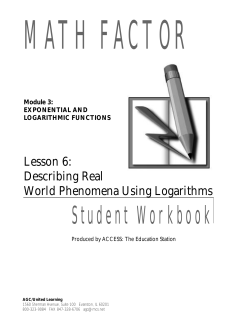EXPONENTIAL AND LOGARITHMIC FUNCTIONS