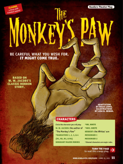 the Monkey`s paw