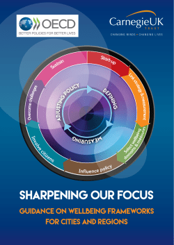 Sharpening our Focus