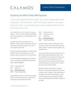 Guarding the Million Dollar NBA Paycheck