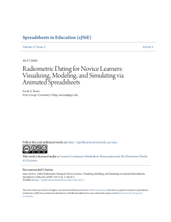 Radiometric Dating for Novice Learners
