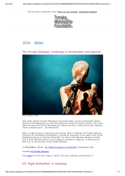 decemer 2014 - Tomoko Mukaiyama