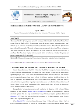 Brutus - Asian Economic and Social Society