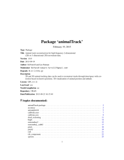 Package `animalTrack`