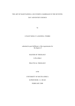 maintaining a successful marriage