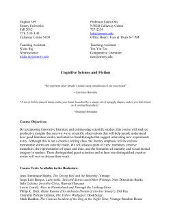 here - Emory Center for Mind, Brain, and Culture