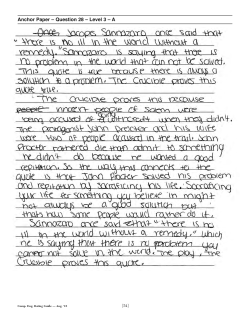 Question 28 &ndash; Level 3