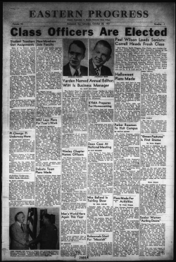 Class Officers Are Elected