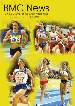 Spring 2005 - British Milers Club