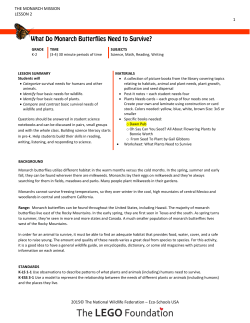 Lesson 2 - National Wildlife Federation