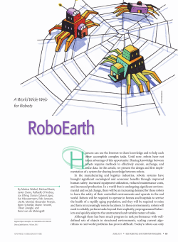 A World Wide Web for Robots