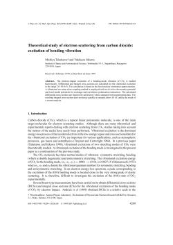 Theoretical study of electron scattering from carbon dioxide