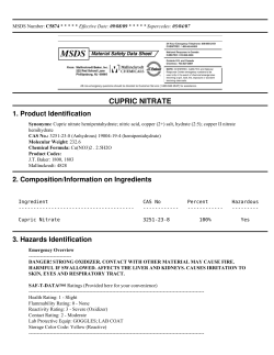 Copper(II) Nitrate JTBaker