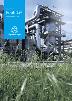 EnviNOx - thyssenkrupp Industrial Solutions