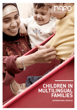 children in multilingual families - NAFO