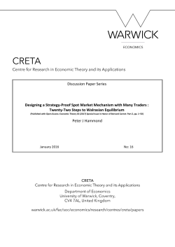 Designing a Strategy-Proof Spot Market Mechanism with Many