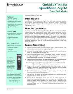 User Manual - EnviroLogix