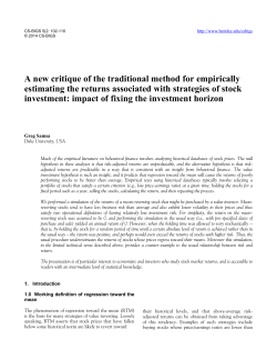 A new critique of the traditional method for