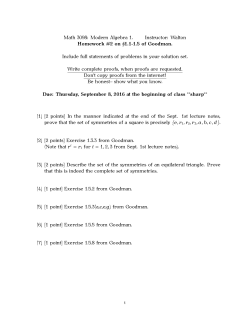 Homework 2 - Temple Math