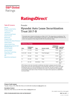Hyundai Auto Lease Securitization Trust 2017-B