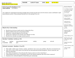Week 2 May 2-6 - Trinity Basin Preparatory