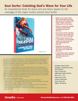Soul Surfer: Catching God`s Wave for Your Life