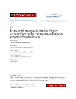 Estimating the magnitude of method bias on