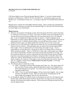 Miami and Havana Guide for Individuals